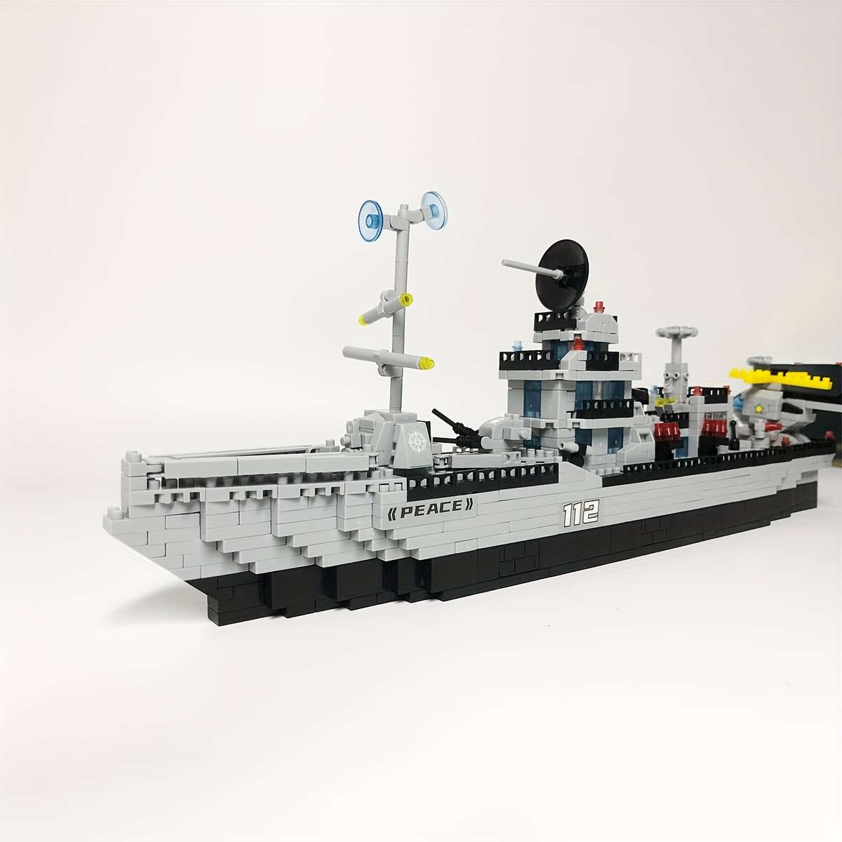 3D Jigsaw Puzzle Model Ship Color Blue Boat 800Pcs