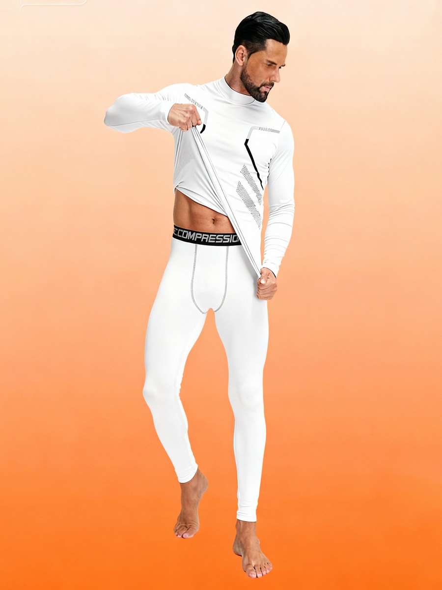 Thermal Underwear Color Black Sizexxl