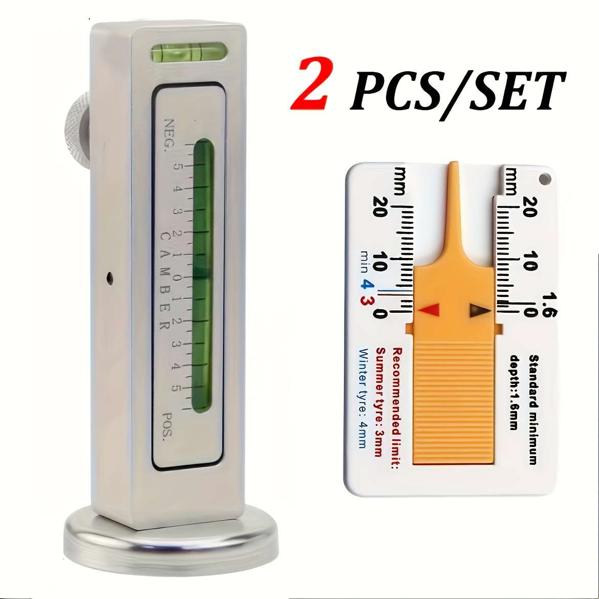 2-Piece Wheel Alignment Tool Set