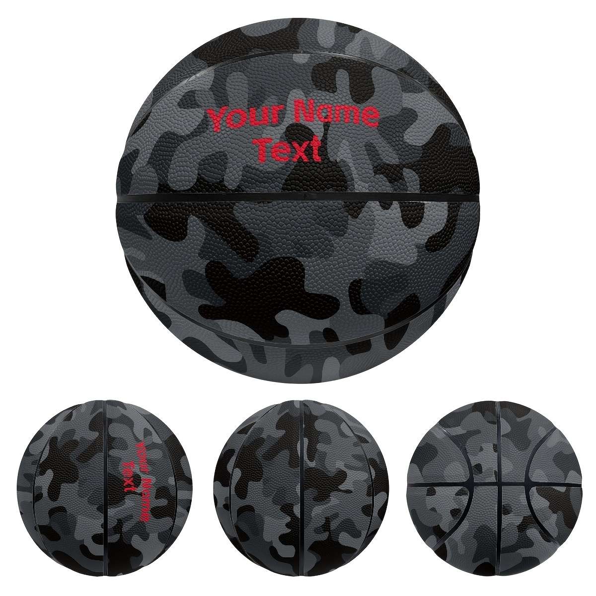 Basketball Color Green Camouflage Size7