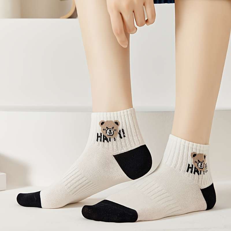 Women S Socks Color 5 Pairs Of Random Mixed Colors Size Onesize