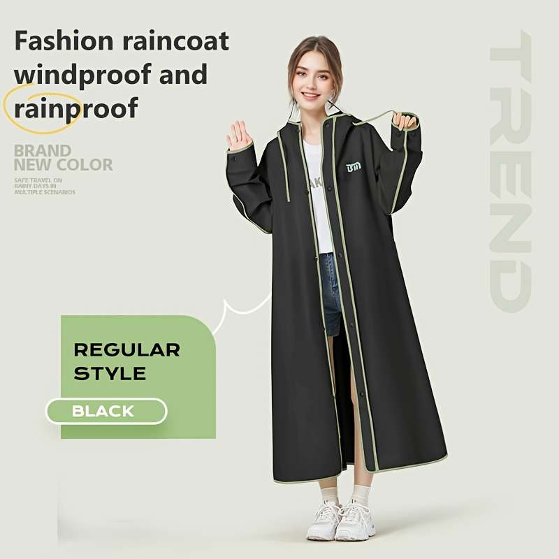 Raincoat White Size M