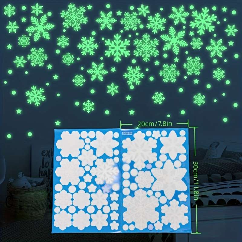 Christmas Decorations Quantity 64Pcs 2 Sheets