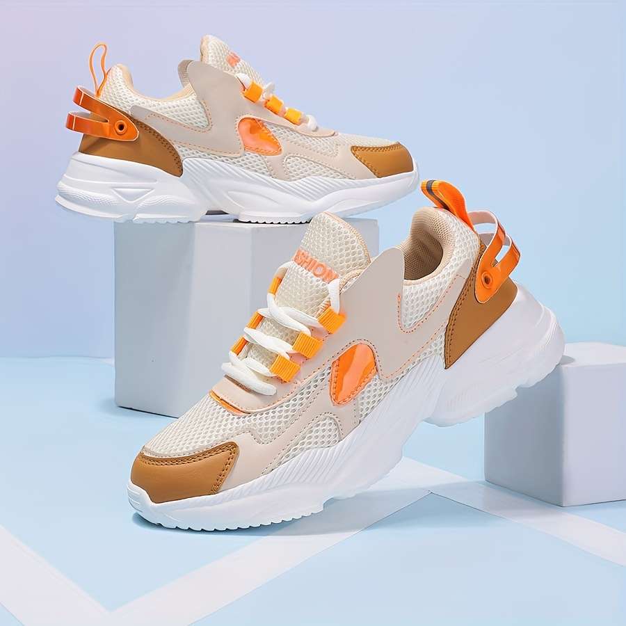 Women S Sneakers Color Orangered Sizeuk 5