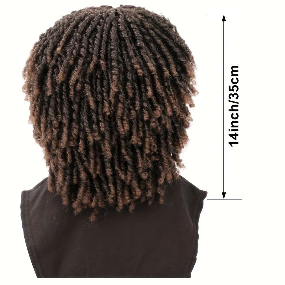 #T30 Mens Wigs Hair Length 15.24Cm
