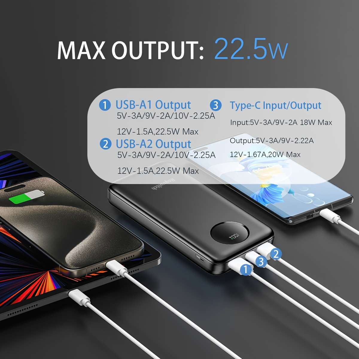 Power Bank Color Black