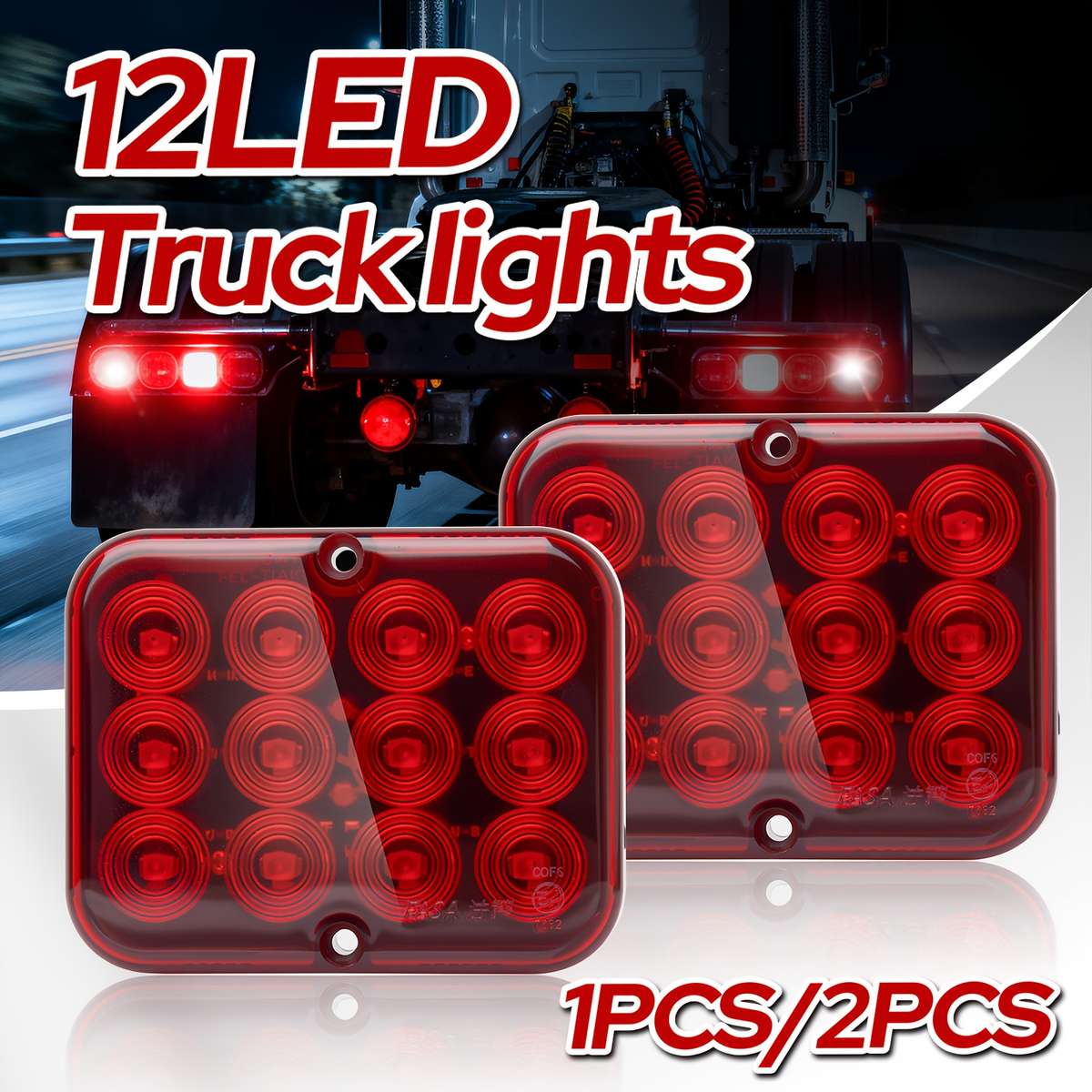 Car Lights Quantity 2Pcs