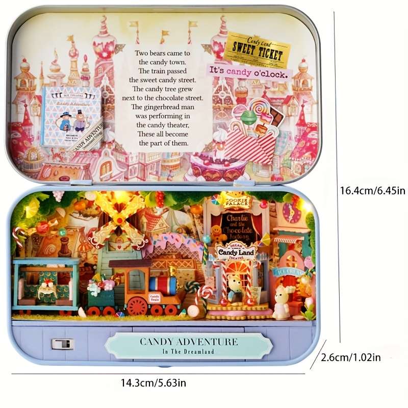 Building Toy Architectural Model Toy Set Items Candy Adventure  Add   Tools  Add   Stand