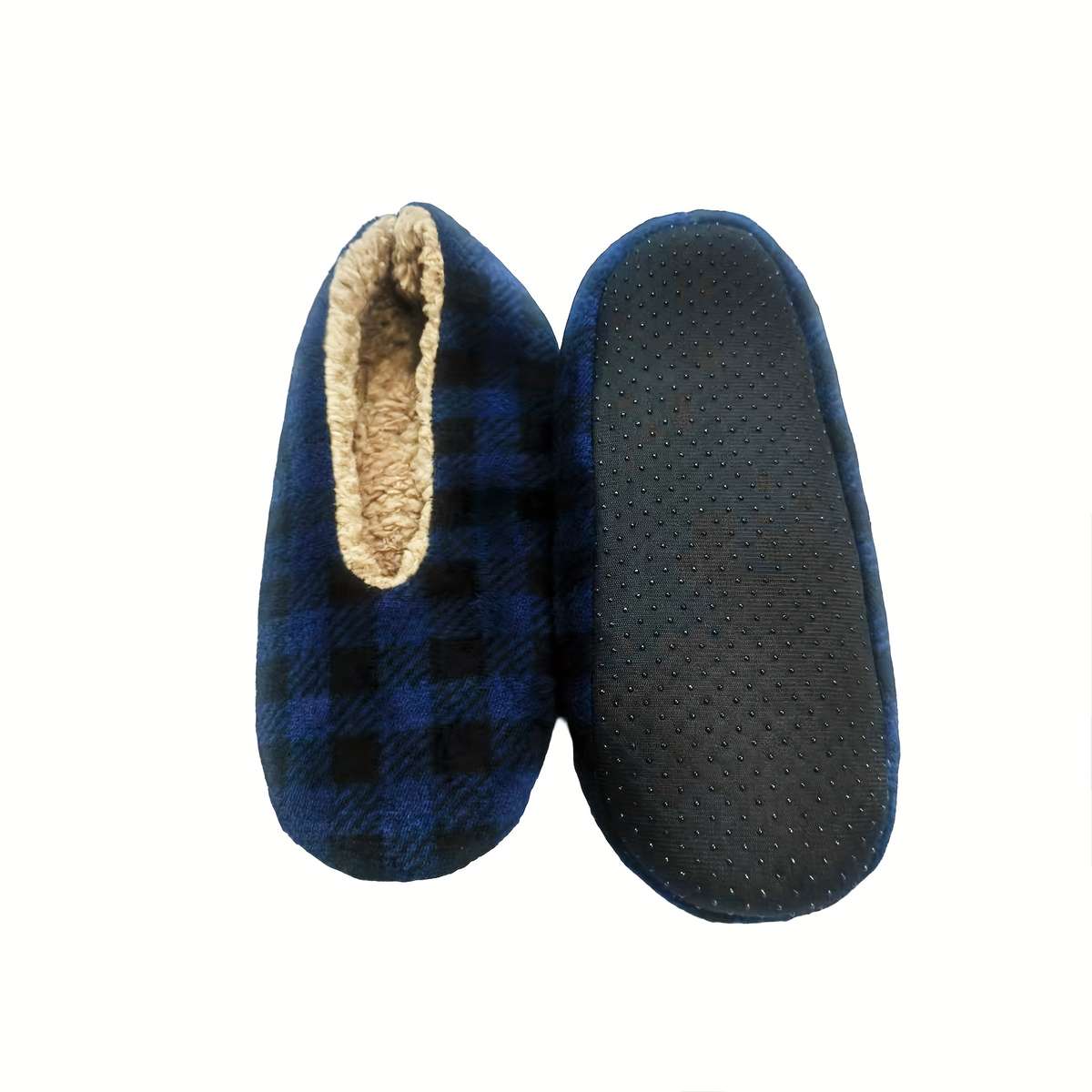 Cotton Slippers Color Royal Blue Sizeuk 8.5