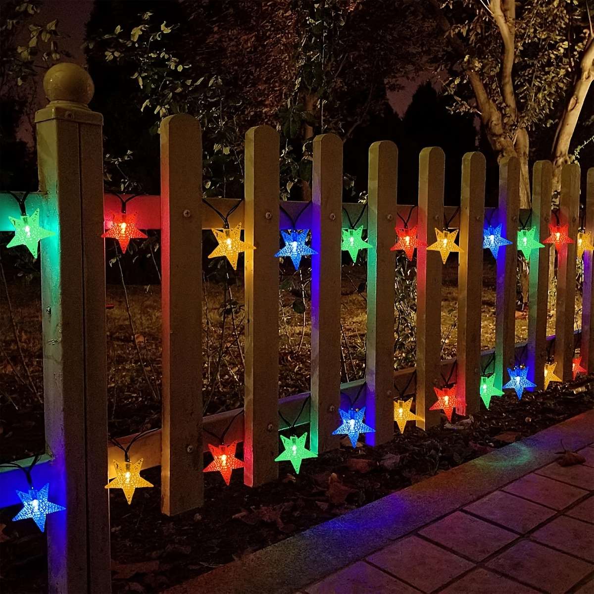 Christmas Lights Multicolor Model 7M 22.97Ft 50Led