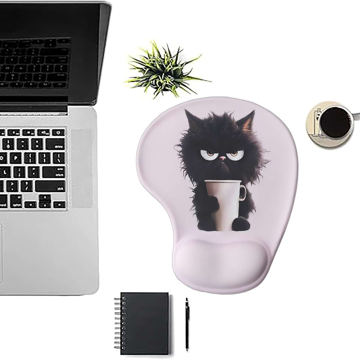 Modern Thickened Cute Mouse With Ergonomic Wrist For Pc Gamers Purple