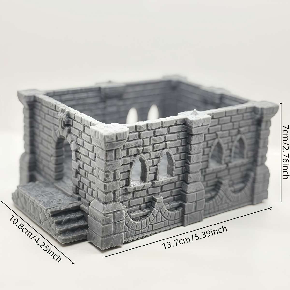 3D House Model Ornaments Quantity 1 Set