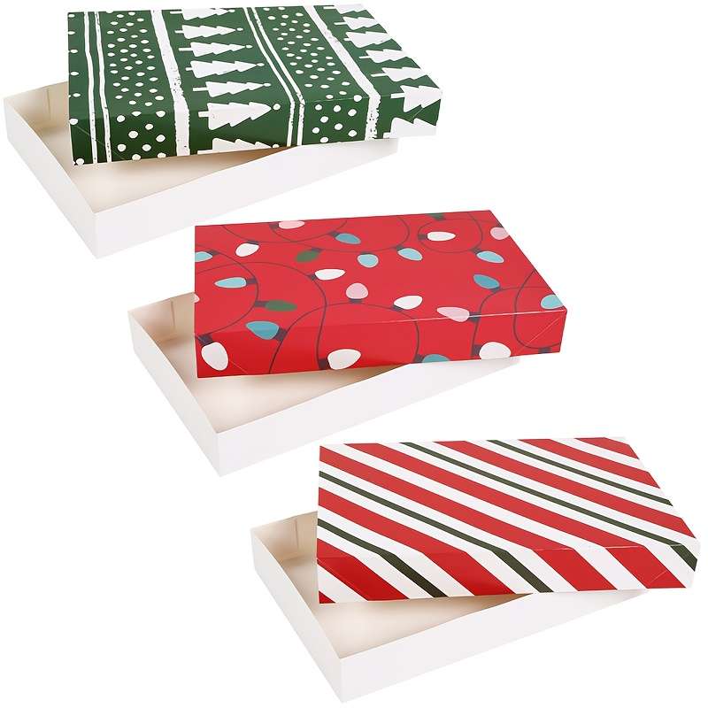 Christmas Gift Boxes Quantity 3Pcs