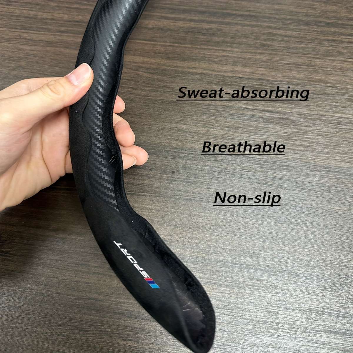 Car Steering Wheel Cover Red