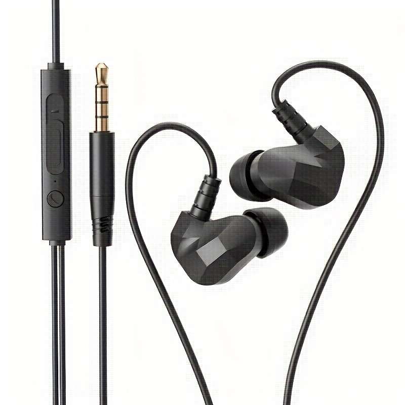 Wired Headphones Black