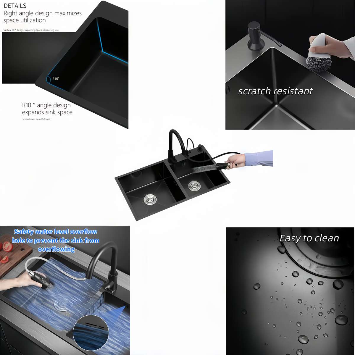 Model SC2 Stainless Steel Double Sink