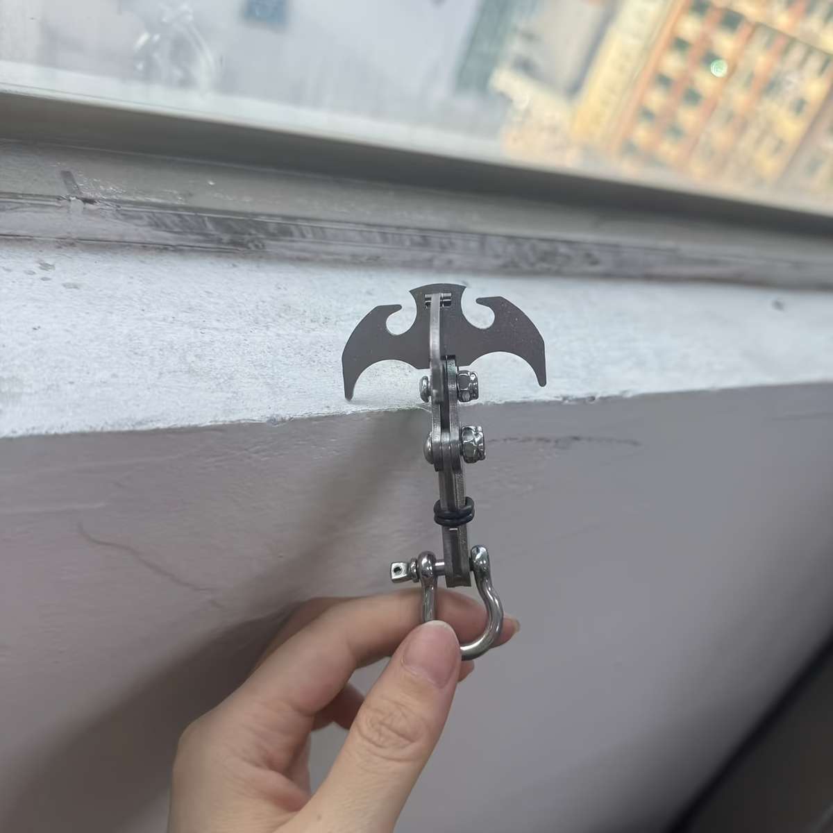 Hook Upquantity 2Pcs Stainless Steel Folding Hook