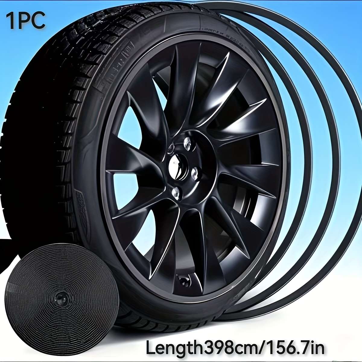 Duty Collision Car Wheel Rim Heavy Anti Scratch Abs Protector Resistant Impact