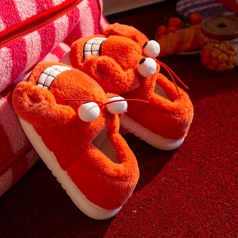 Cotton Slippers Color Red Sizeuk 6.5-7