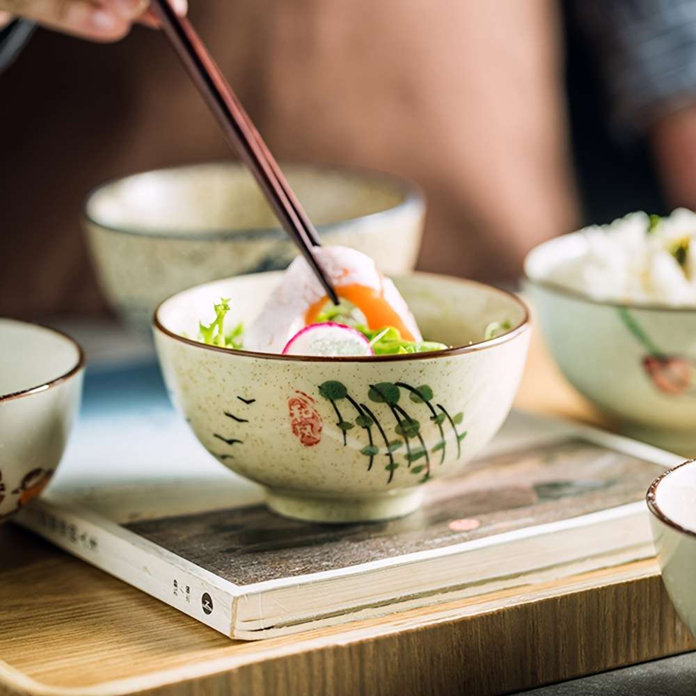 Bowl Style 5Pcs Japanese Rice Bowls