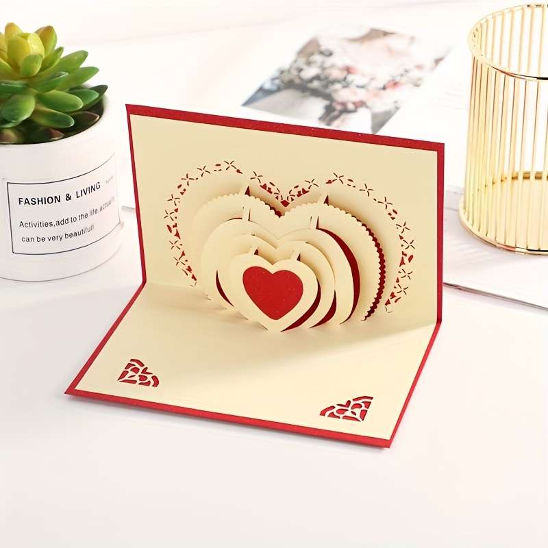 Greeting Cards Color Red Shell