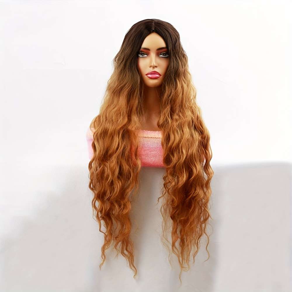 Women S Wigs Rust Hair Length76.2Cm