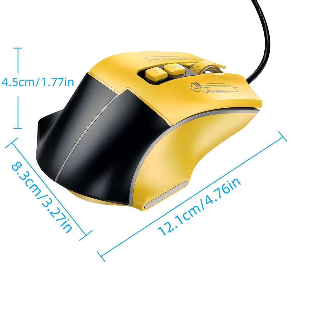 Mouse Color Gm31 Wht Blu