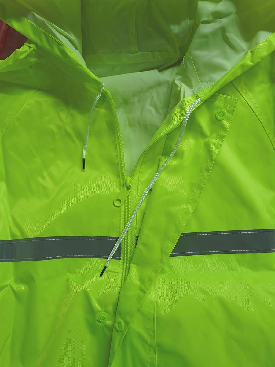 Raincoat Greenish Yellow Size Onesize