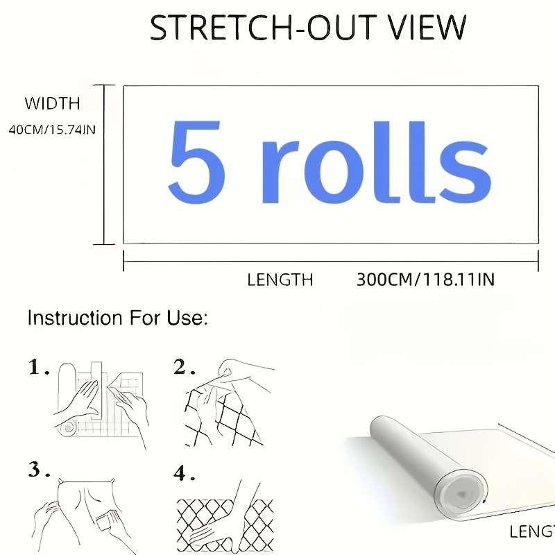 Self Adhesive Floor Stickers Md 112 5 Rolls
