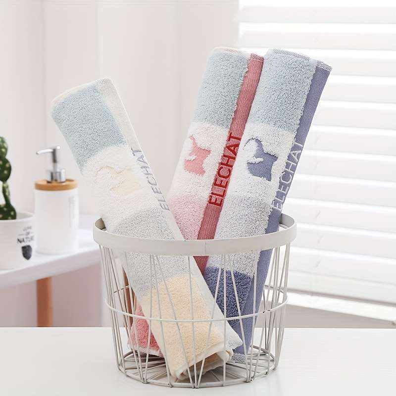 Towel Color 3 Pcs Blue