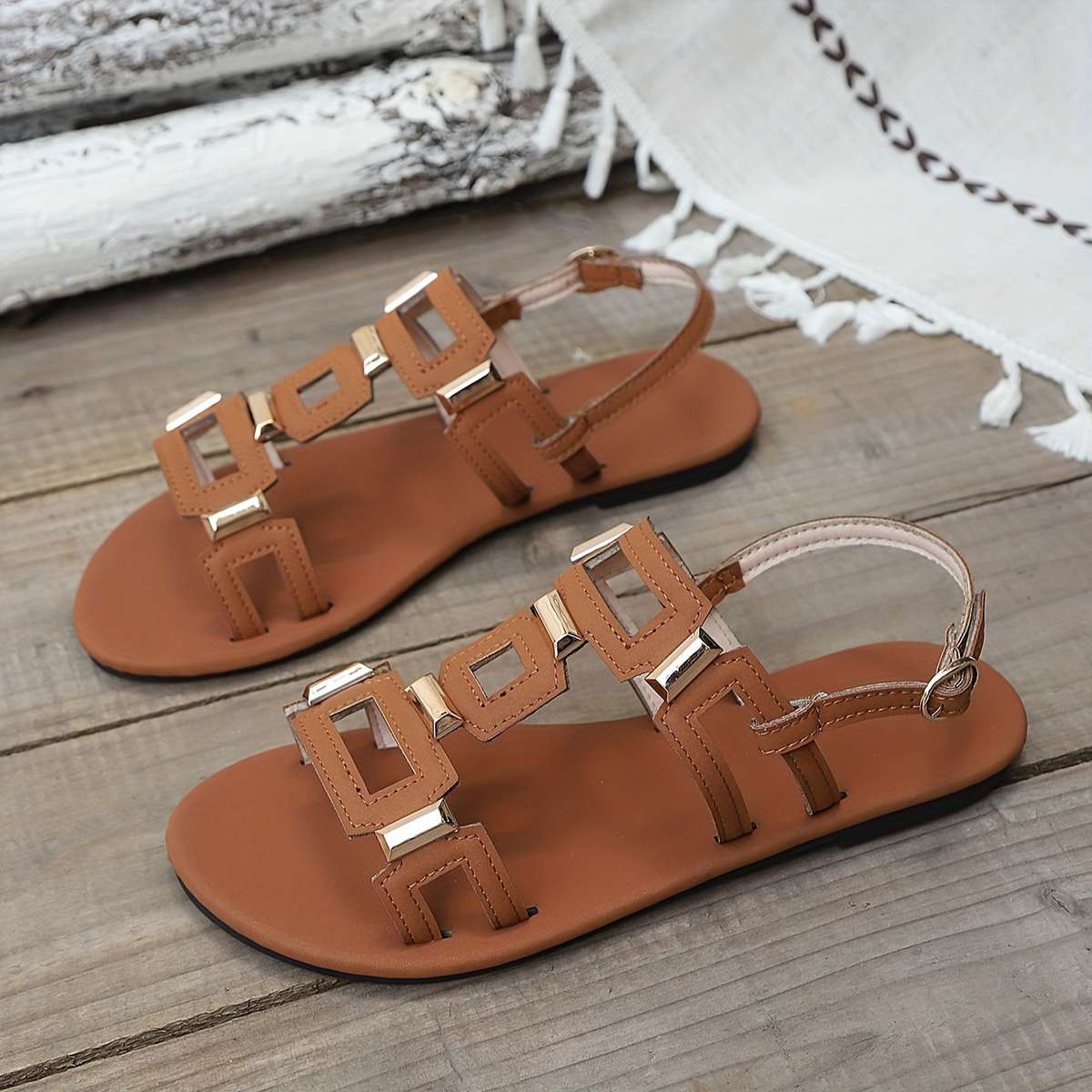 Sandals Color Black Sizeuk 5
