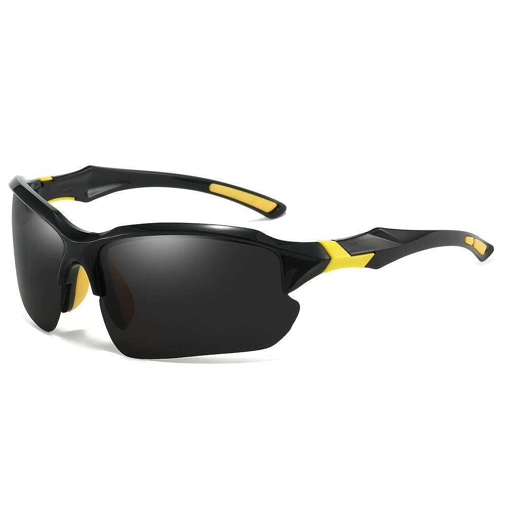 Cycling Glasses Color Black And Yellow