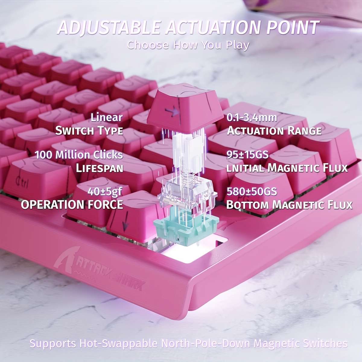 Attack Shark Wired Keyboard