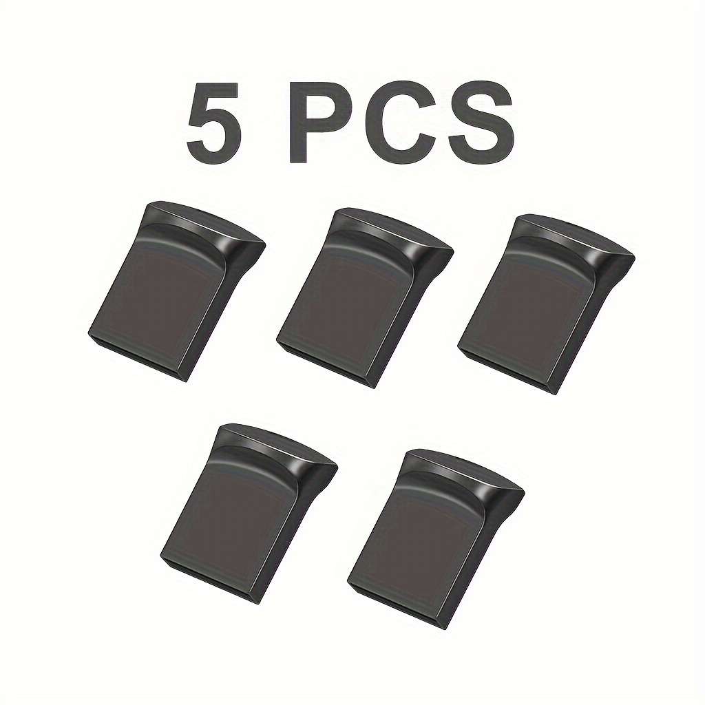 Usb Flash Drive Color Silvery Capacity 2Gb 5Pcs