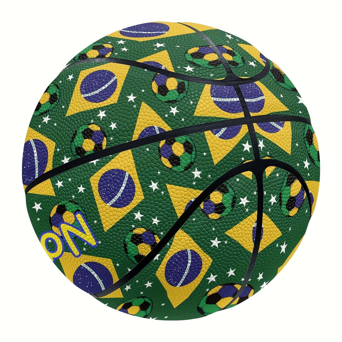 Basketball Size 7 Stylebrazilian Flag 2