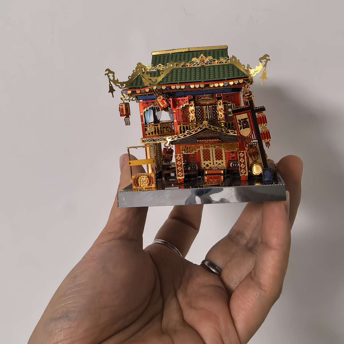 Building Toy Architectural Model Toy Set Items Restaurant  Zxl