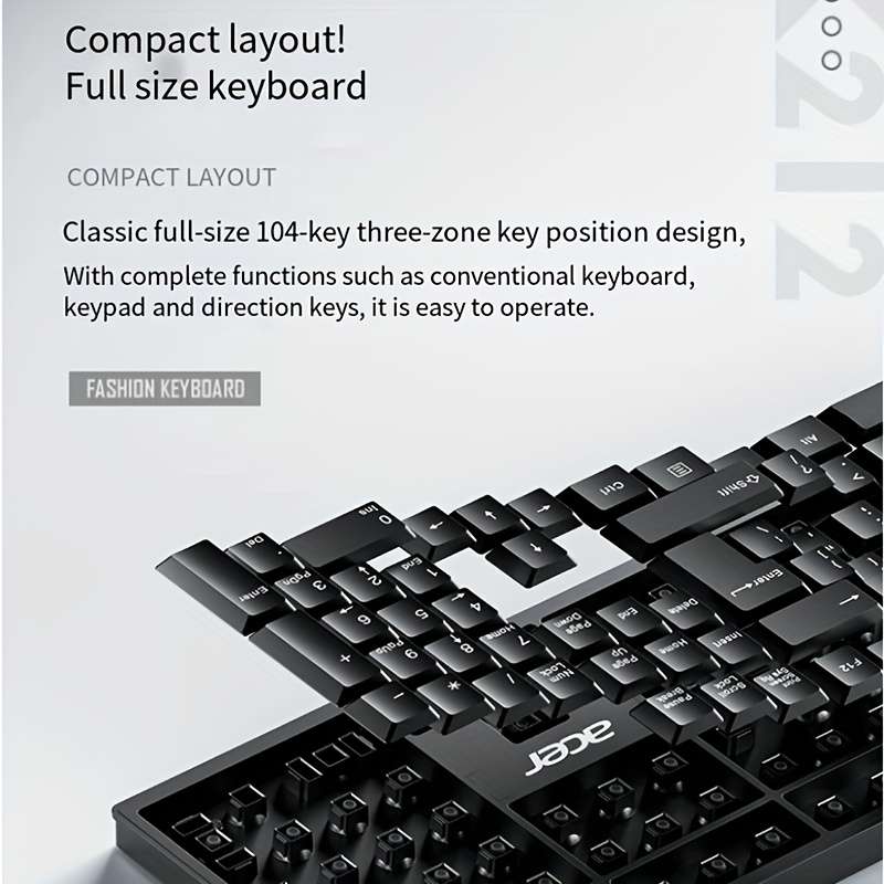 Keyboard Color Black