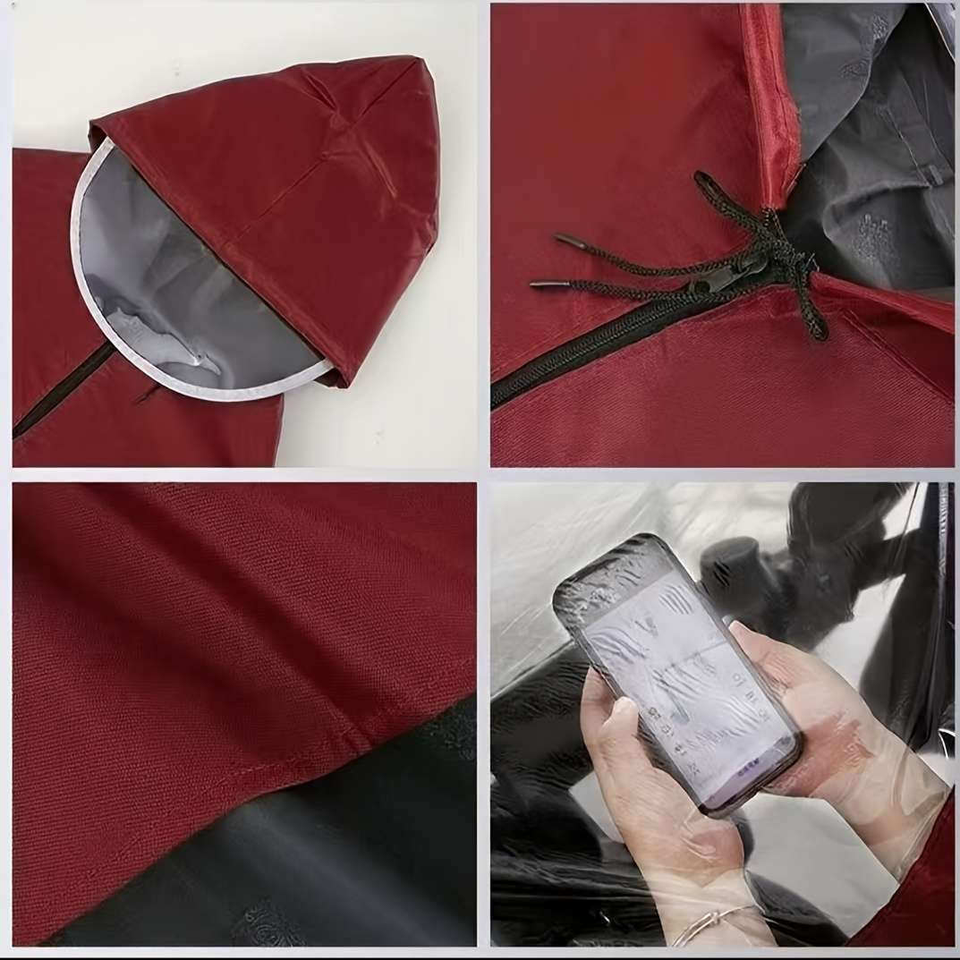 Raincoat Rose Red Size Onesize