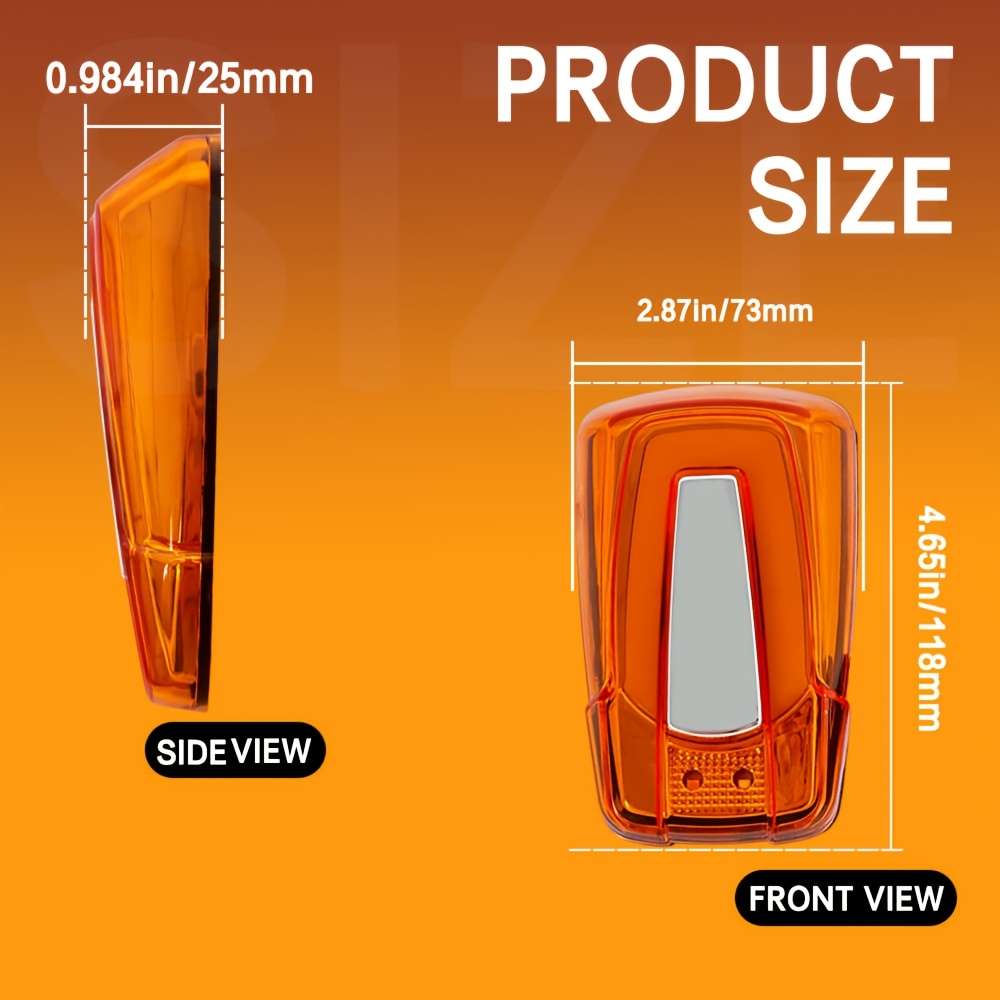Car Lights Color Yellow Quantity 2Pcs