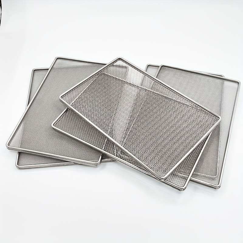 Grilling Net Model 30*20Cm11.81*7.87 Inch Size 2Mm Hole0.0787In Hole