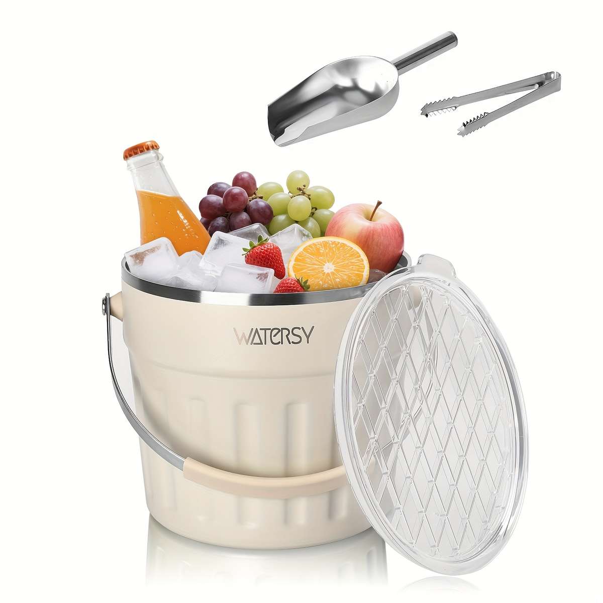 Ice Bucket Color White Capacity7.6L