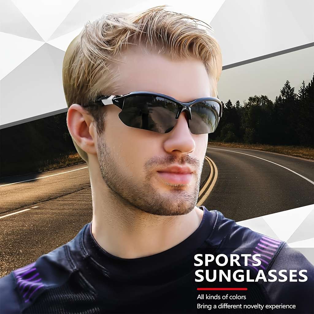 Cycling Glasses Color Black And Yellow
