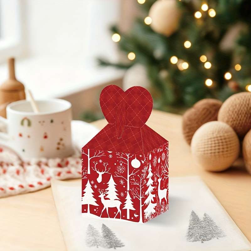 Christmas Gift Boxes Color Zz-Tgh-6Pcs