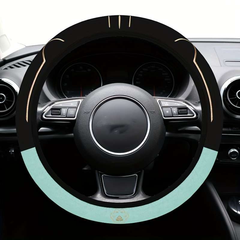 Car Steering Wheel Cover Purple A Section