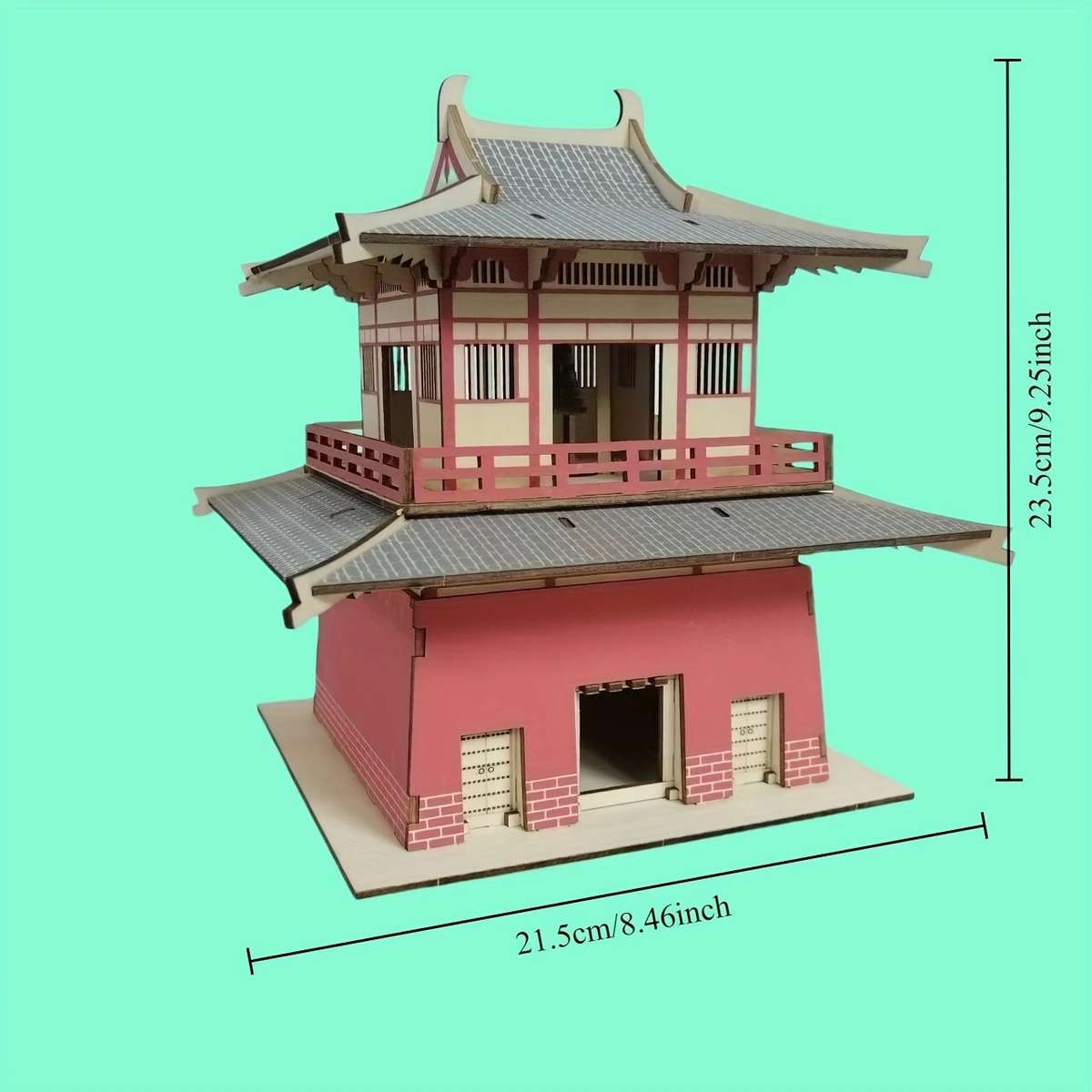 Building Toy Architectural Model Toy Set Style Clock Tower Puzzle