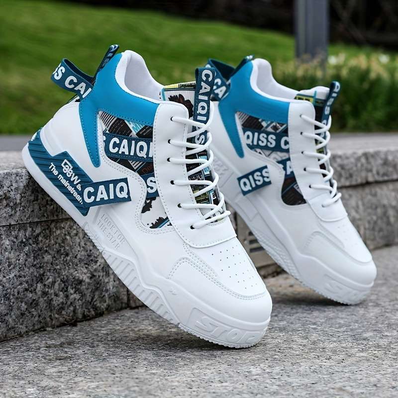 Sneakers Color White Blue Sizeuk 5.5