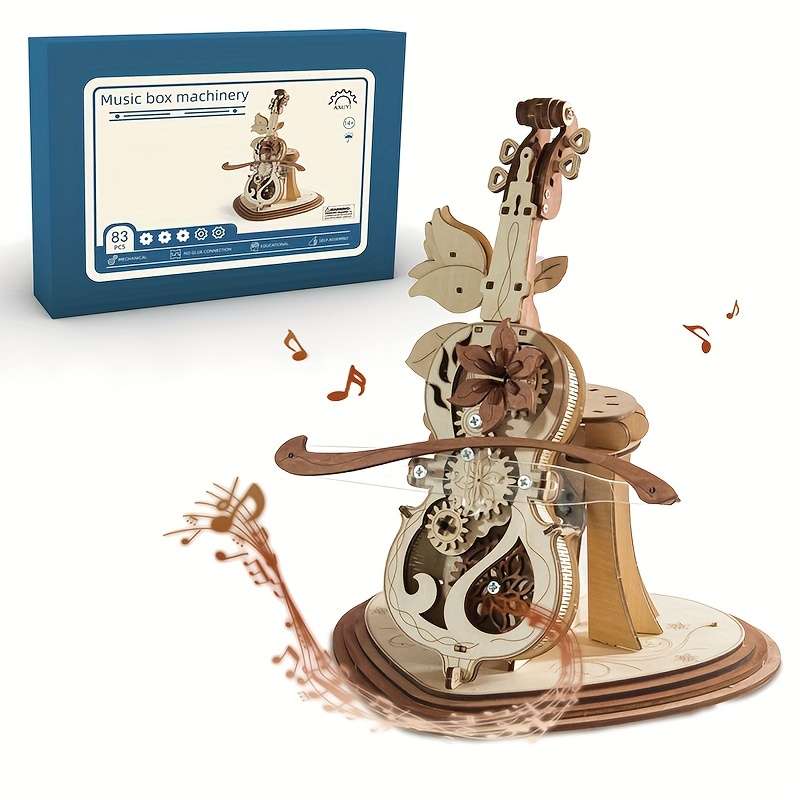 3D Puzzle Musical Instrument Model Model Mk Amy03