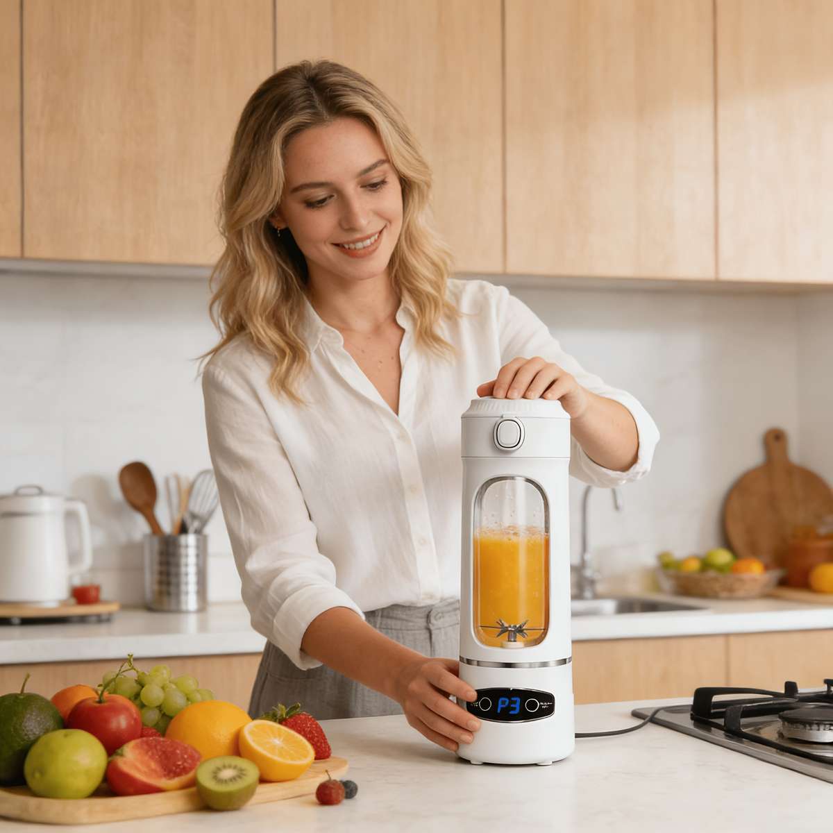 Juicer Color White2