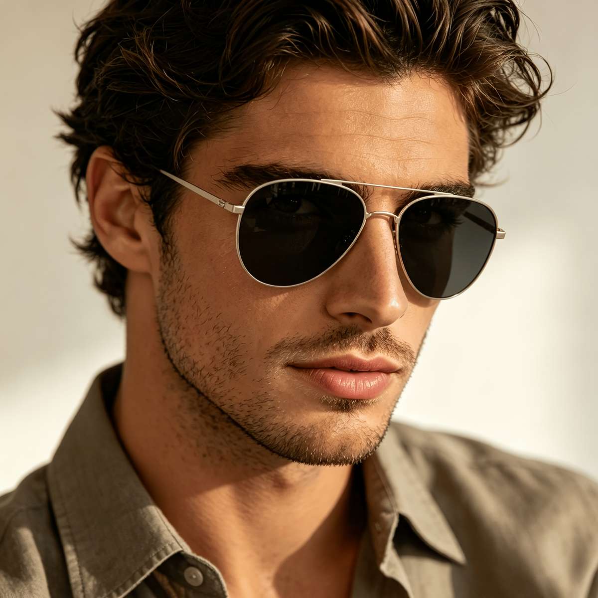 Cycling Glasses Color Black Frame Black Gray Lens