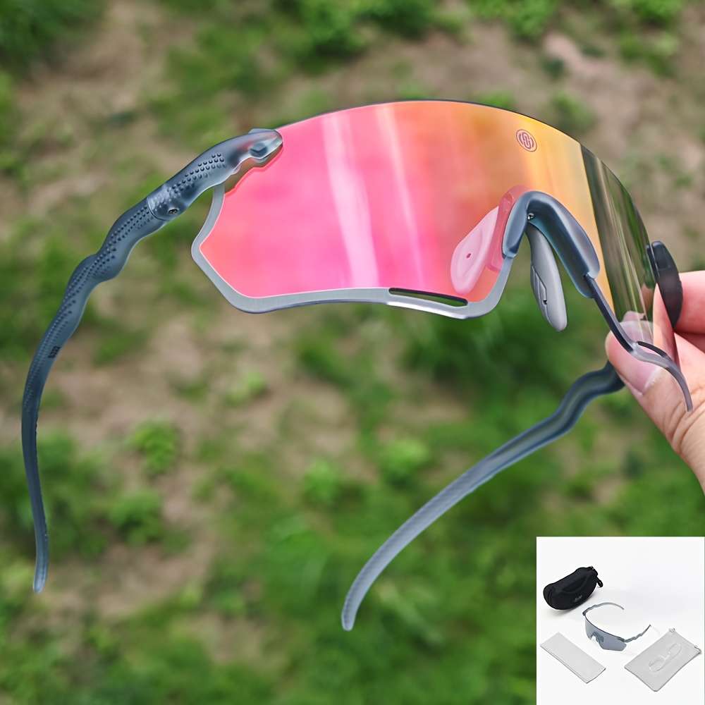 Cycling Glasses Color Blue  Photochromic Gray
